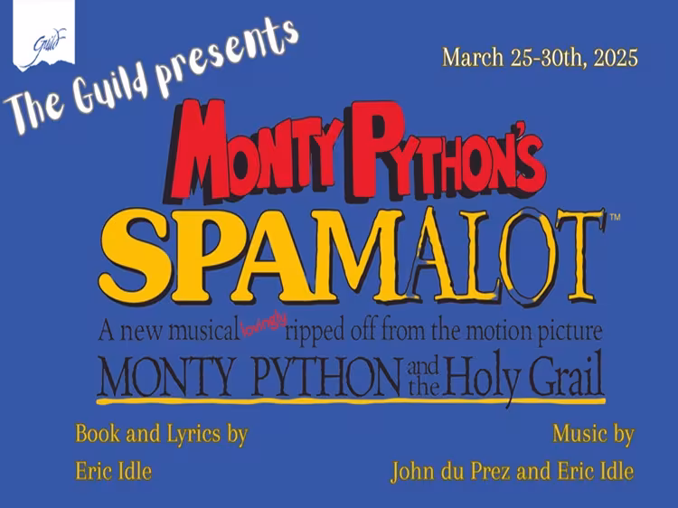Monty Python's Spamalot show poster